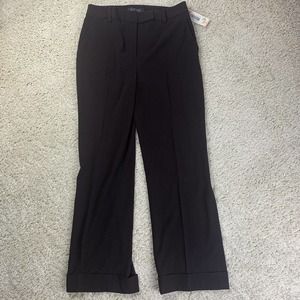 KASPER - WOMEN'S Chocolate Brown DRESS PANTS - SIZE 10